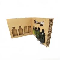 Boîte en carton nid d'abeille robuste personnalisée, pliable, en papier épaissi, pour couteaux, couverts, restaurants, hôtels, cadeaux de Noël