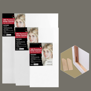 Toile blanche tendue de qualité supérieure, de différentes tailles, sur <span class=keywords><strong>mesure</strong></span>, en gros, pour la peinture - Product Image 5