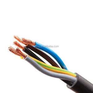 PVC isolasi kawat listrik harness tape 1.5mm pvc terisolasi ganda kabel daya lapis kabel listrik
