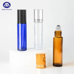 Custom Morandi 10ml di alluminio smerigliato Roll-On bottiglia di profumo stampa a caldo con pompa Sayer per olio Roll-On Logo in malesia - Product Image 5