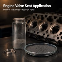 Anneau de siège de soupape en alliage de cobalt atomisé à l'eau -300 Mesh pour la fabrication de pièces de métallurgie des poudres à haute température Co Mo