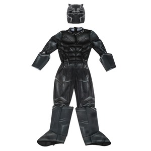 Panther nero Bodysuit Cosplay per bambini adulti supereroe tuta muscolare per divertimento genitore-bambino <span class=keywords><strong>abbigliamento</strong></span> interattivo per Halloween - Product Image 5
