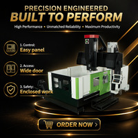 Centre d'usinage CNC à portique robuste GROMAX avec contrôleur Fanuc, BT50 simple, haute efficacité, personnalisable, OEM ODM, direct usine