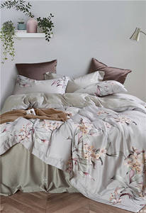 Yeni lüks 100% organik 60s tencel lyocell tasarımlar çiçek yatak setleri çarşaf setleri lenzing tencel yatak sıcak satış ürünleri - Product Image 3