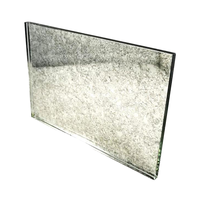 Verre antique affligé de miroir vieilli pour des applications architecturales décoratives avec le modèle nuageux