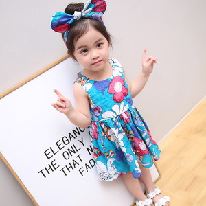 Nouvelle collection : Robes de nuit indiennes pour petites filles avec bandeau, idéales pour l'été – Achat direct auprès d'un fournisseur chinois - Product Image 4