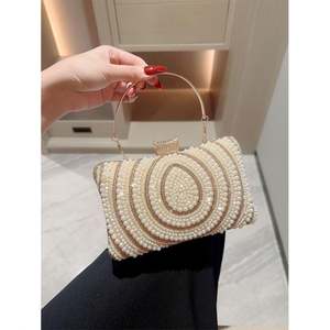 Bolso de Mano de Noche para Mujer, Bolso de Mano con Asa Superior Brillante para Fiesta, Graduación, Boda 2025 - Product Image 3