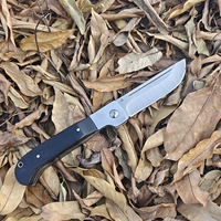 Navaja de Bolsillo Grande de Rusia con Hoja de Acero 3Cr13, Táctica, Portátil, para Supervivencia al Aire Libre, Caza, Camping, Pesca, Mango de Madera