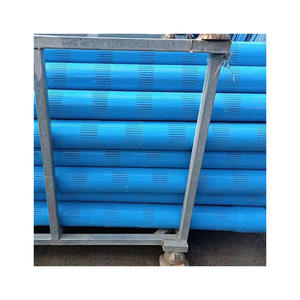 ท่อพลาสติก UPVC แบบยืดหยุ่น ขนาดเส้นผ่านศูนย์กลางภายใน 1.5 นิ้ว เส้นผ่านศูนย์กลางภายนอก 2.0 นิ้ว ท่อกลมสำหรับการชลประทาน สีฟ้า - Product Image 2