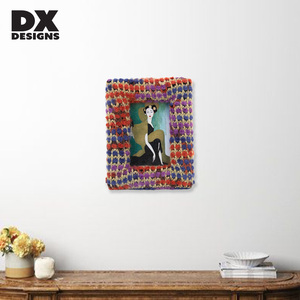 Đầy màu sắc phong cách mới bằng gỗ khung hình với vải - Product Image 6