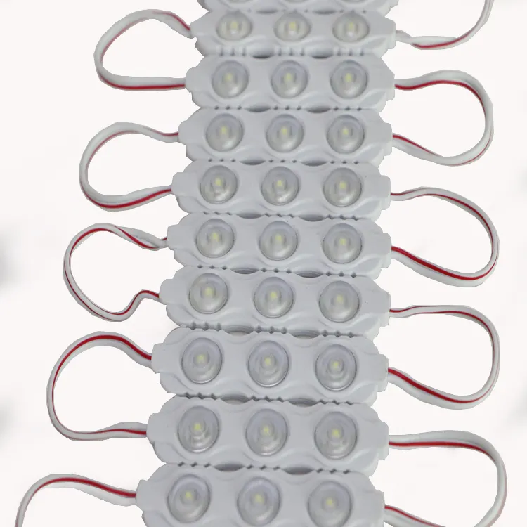 Высококачественный Светодиодный модуль для уличного освещения, 20 рядов, 12 В постоянного тока, 3 световых знака, чип SMD2835