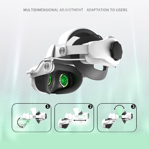 Head Strap 18w Fast Charge <strong>Battery</strong> for Meta Quest3 VR Headset with 10000mAh <strong>Battery</strong> Head Strap Band Adjustable - Product Image 4