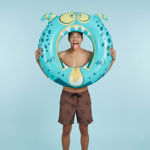 Mostro tubo gonfiabile nuoto nuovo Design PVC piscina per adulti galleggiante comodo e divertente per bambini anello di nuoto per il nuoto per i bambini - Product Image 5