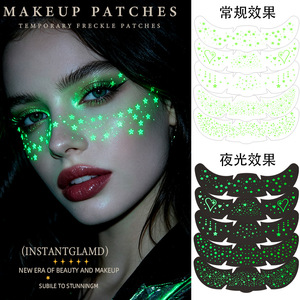 สติ๊กเกอร์ติดหน้าเรืองแสงในเวลากลางคืนกันน้ำสำหรับงานปาร์ตี้ - Product Image 3