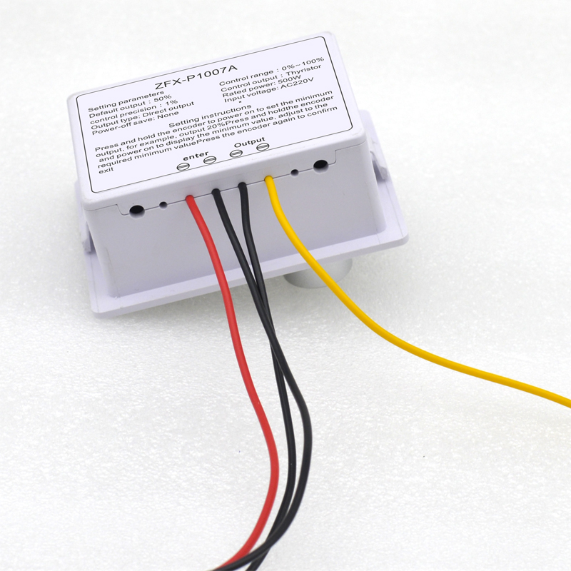 ZFX-P1007A AC digital display stepless speed controller, high power speed control switch, motor PWM speed controller(图6) ZFX-P1007A AC digital display stepless speed controller, high power speed control switch, motor PWM speed controller(图6)