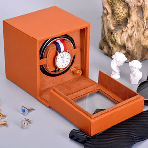 Remontoir de <span class=keywords><strong>montre</strong></span> automatique unique en cuir PU de haute qualité remontoir de <span class=keywords><strong>montre</strong></span> automatique économique Design attrayant boîtes de <span class=keywords><strong>montre</strong></span> étuis - Product Image 6