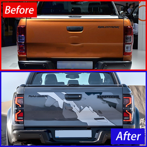 Pour <span class=keywords><strong>Ford</strong></span> <span class=keywords><strong>Ranger</strong></span> T6 T7 T8 2012-2020 dynamique LED feux arrière assemblage mise à niveau 100W Plug Play outil nouvel état voiture accessoires - Product Image 2