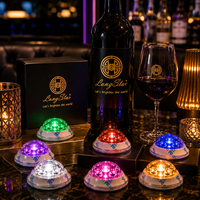 Longstargift OEM Conception personnalisée Haute luminosité Vitrine à boissons Présentoir de bar pour l'hôtellerie Lumière LED pour bouteilles