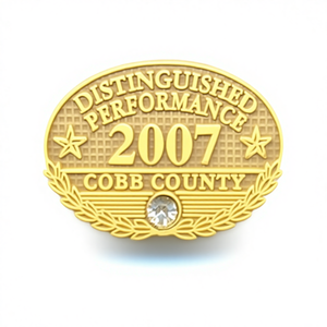 定制工厂批发珐琅填充经济型铁金属徽章 - Product Image 6