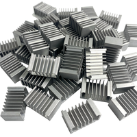 Boîtier électronique sur mesure usiné CNC, dissipateur thermique en aluminium anodisé pour PLC