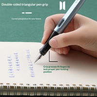 Kit de stylos effaçables City Series 12 pièces - Ensemble professionnel en gros pour étudiants avec pointe dorée pour une précision accrue