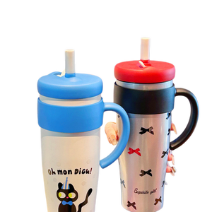 Nouvelle Tasse Isotherme Grande Capacité 2026 pour Femme – Gourde Isotherme Grande Taille de Haute Qualité avec Ventouse Moderne pour Étudiants - Product Image 5