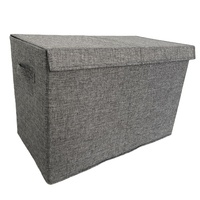 Organisateur de vêtements pliable en tissu avec design détachable pour la garde-robe et le rangement du salon