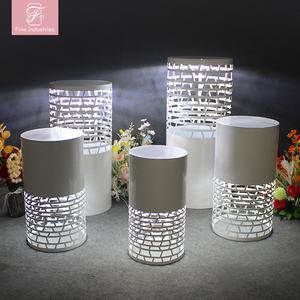 عرض ساخن لحفلات الزفاف, دعامة من الحديد اللامع لحفلات الزفاف والحلوى ، منصة حفلات الزفاف - Product Image 1