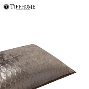 Tiff Home Luxe Designer Taille Oreiller Nouvelle Importation 50X30 Bio <span class=keywords><strong>Housse</strong></span> De <span class=keywords><strong>Coussin</strong></span> Texture Brillante Style Moderne Portable En Gros - Product Image 2