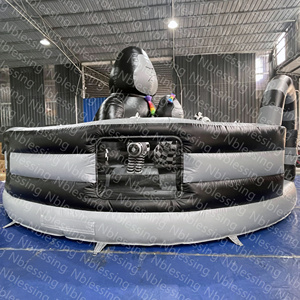 Commercial Bouncer Jumping Castle Inflatable House Round <b>Trampoline</b> Kids House Commercial House Commercial Inflata - Product Image 6