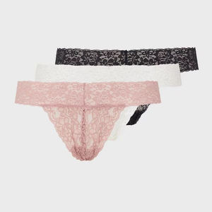 Donne nella vita quotidiana mutandine senza cuciture <span class=keywords><strong>in</strong></span> Nylon di cotone mutandine <span class=keywords><strong>in</strong></span> pizzo a vita alta biancheria intima tinta unita mutandine da donna Sexy - Product Image 4