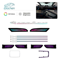 64 couleurs pour Toyota Corolla Cross/Frontlander 2026, accessoires de voiture, décoration intérieure, systèmes d'éclairage automobile, lumières LED pour voiture
