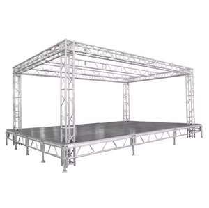 Giai đoạn nền tảng bục đứng mái DJ giàn hệ thống với sân khấu cho sự kiện ngoài trời sàn nhảy - Product Image 2