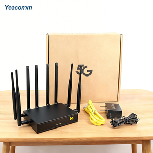 Routeur <span class=keywords><strong>de</strong></span> carte SIM 5G NR810 V2 4G LTE pour maison intelligente, WiFi6 AX3000, réseau maillé, 8 antennes, port Gigabit, pare-feu, APN, QoS, VPN - Product Image 6
