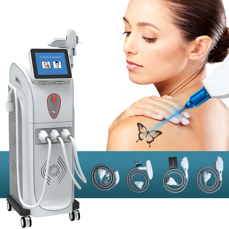 5 trong 1 RF nâng máy Mặt đa chức năng vẻ đẹp máy 4 trong 1 Elight tẩy lông IPL