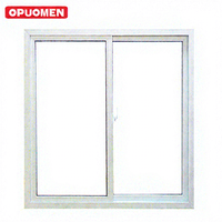 Fenêtres en PVC à double vitrage teinté, modernes, horizontales, à battants, en acier inoxydable, résistantes au vent, anti-ouragan, pour chambre à coucher