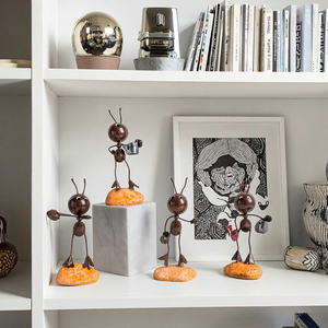 Pastorale coccinelle fourmi modèle créatif métal artisanat pour salon étude fenêtre décoration Offre Spéciale cadeau - Product Image 3