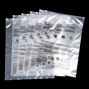 Multi Size PE Transparent Garment <b>Bag</b>, Universal Zipper Plastic Pouch, Suitable for Various Clothes, Accessories <b>Packing</b> - Product Image 3
