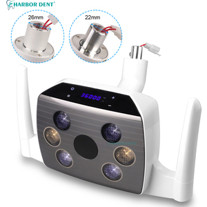 Lampada Odontoiatrica Elettrica a 6 LED, Luce Operatoria Senza Ombra con Sensore Touch, per Impianti Dentali, Cliniche Odontoiatriche, Certificata CE, Marca <span class=keywords><strong>HYG</strong></span> - Product Image 6