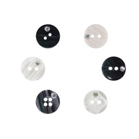 11.5mm Flatback rond 18L écologique en plastique résine perle strass bouton pour la couture