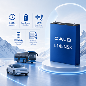 CALB L148N58A 3.73V 58Ah VDA Prismatische NCM Batterijcel 233Wh/kg 2000cls 0.75mOhm voor 148N58 Module - Product Image 1