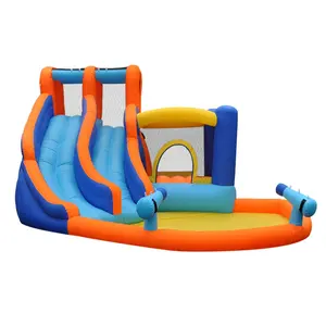 Custom made kids party inflatable bouncy castle for outdoor and indoor activities with ce blower