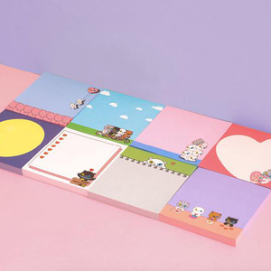Personalizado profesional en Lovely Die Cut Mini Memo Pad Paper para hacer la lista de papelería - Product Image 2