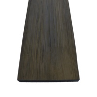 Revêtement composite en polyuréthane PU pour terrasse extérieure, aspect bois vieilli, design britannique, imitation bois, pour décoration extérieure