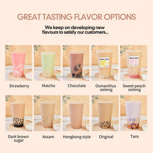 2022新着1kgチョコレートフレーバーミルクティーパウダーバブルティーパウダー - Product Image 5