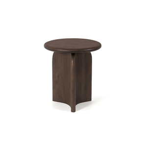 Table d'appoint en bois de qualité supérieure, fabriquée en bois massif avec un design élégant sculpté à la main, meuble d'appoint élégant pour chambre à coucher - Product Image 4