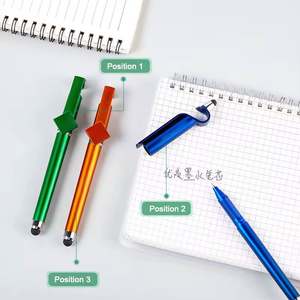 Stylo Gel Multifonctionnel avec Support Téléphone Tactile et Code QR, Impression Logo Personnalisé, Cadeau d'Affaires Promotionnel, Vente en Gros Usine - Product Image 4