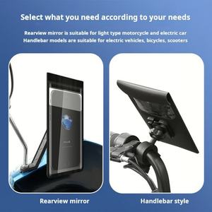 Support de téléphone pour vélo magnétique, support de téléphone pour moto, étanche à la poussière et à la pluie, sac étanche pour guidon de moto - Product Image 5