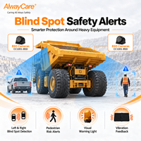 Système de sécurité AlwayCare pour camions miniers avec IA, surveillance de la fatigue du conducteur, GPS 4G, stockage double carte SD 1080p et caméra arrière