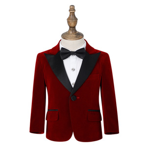 Nuevo Conjunto <span class=keywords><strong>de</strong></span> Traje Slim Fit <span class=keywords><strong>para</strong></span> Niños: Esmoquin, Blazer, Chaleco <span class=keywords><strong>de</strong></span> Boutique <span class=keywords><strong>para</strong></span> Niños, Chaleco <span class=keywords><strong>de</strong></span> Estambre, Conjunto Formal <span class=keywords><strong>de</strong></span> Blazer - Product Image 5